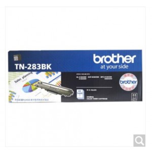 兄弟（brother）兄弟TN-283BK黑色墨粉盒 适合HL-3160 3190DCP-9030MFC-9150 9350CDW 打印机 销售单位:支
