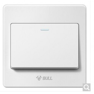 公牛(BULL)G07K112C G07系列 一开双控开关  86型面板白色 销售单位：个