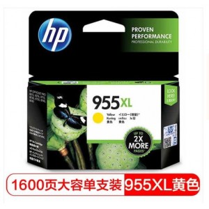 惠普（HP）L0S69AA 955XL 高容量原装墨盒 黄色适用HP 8210 8710 8720 (单位：件）