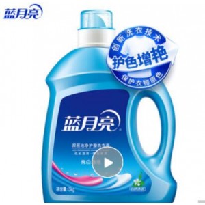 蓝月亮 亮白增艳洗衣液（自然清香）3kg/瓶 销售单位：瓶