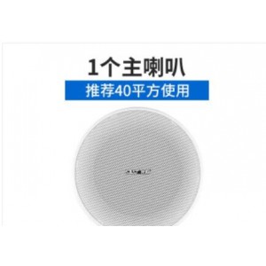 先科（SAST） S1-5 无线蓝牙吸顶音响嵌入式重低音环绕 标准版单主机一个