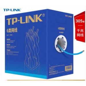 TP-LINK六类千兆非屏蔽网络工程线 305米/箱 TL-EC6-305