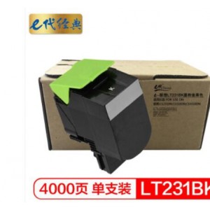 e代经典 联想LT231BK墨粉盒黑色 适用联想CS2310N CS3310DN打印机