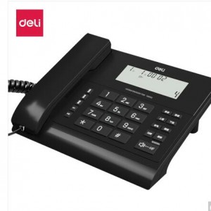 得力（deli） 电话机13550电脑录音电话机 来电显示办公家用电话机/固定电话/座机  单位：台