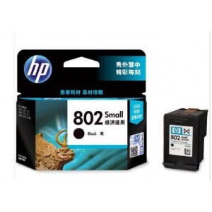 惠普（HP）802墨盒黑色   单位：个