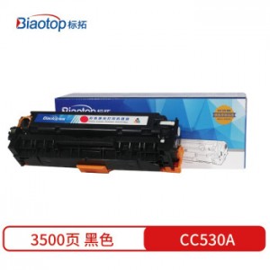 标拓 (Biaotop) CC530A/CE410A/CF380A黑色硒鼓适用惠普CM2320nMFP/CP2025/Pro300/400打印机 畅蓝系列