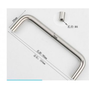 乐业  201 实心不锈钢拉手 8*96mm（销售单位：个）