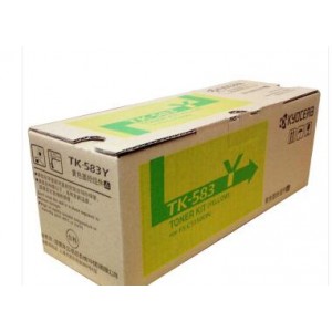 京瓷（KYOCERA)TK-583Y黄色墨粉/墨盒 京瓷FS-5150DN激光打印机墨粉盒