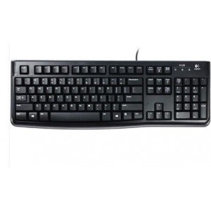 罗技（Logitech）K120 有线键盘 黑色，销售单位：个