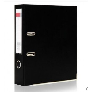 得力 5480 蓝色2孔纸板档案活页夹a4快劳夹，销售单位：个