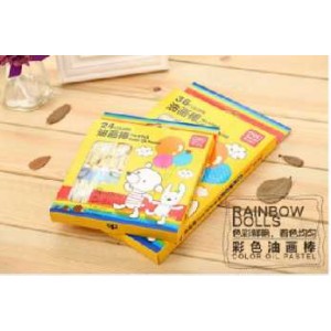 得力 6962 油画棒(18色) 单位/盒