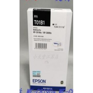 爱普生（EPSON）T01B2青色原装墨盒 (适用WF-C8690a/WF-C8190a机型)约8000页