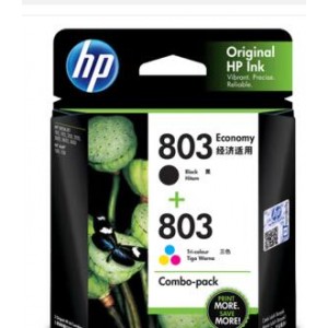 HP803原装彩色墨盒(销售单位：盒)