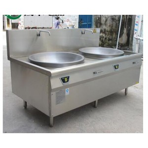 厨禾食堂大锅灶 大功率商用抽油烟机  15千瓦