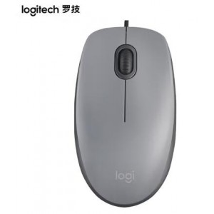 罗技（Logitech） M110/M111有线鼠标 轻音鼠标 办公鼠标 台式机笔记本鼠标 企业采购 M111