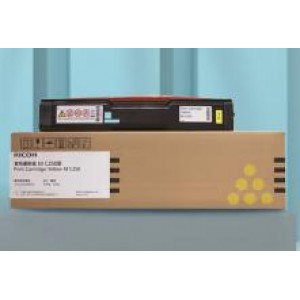 理光（Ricoh）MC250型原装黑色墨粉盒适用于PC300W/MC250FWB M C250型黄色