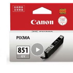 佳能墨盒PGI-850/CLI-851（适用iP7280/iX6780/iX6880/iP8780） CLI-851GY 灰色墨盒【标准容量】