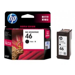 惠普（HP） CZ637AA 46号原装墨盒黑色 适用于HP DJ 2020hc/2520hc （计价单位：个）