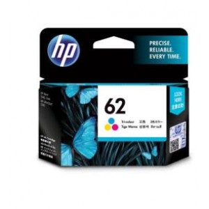 惠普 HP C2P06AA  原装墨盒 彩色 62号 普通装 适用于HPOfficeJet200移动打印机 计价单位:个