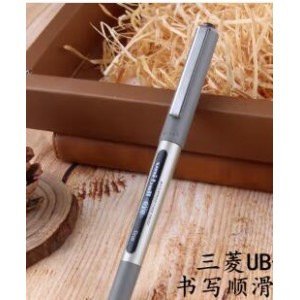 三菱 UB-157 全液式耐水性走珠笔 0.7mm（计价单位;支） 黑 (12支/盒)