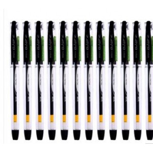 晨光 K39黑色 文具中性笔 K39中性笔0.7mm财务签名笔 晨光签字笔 水笔