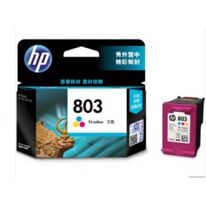 惠普（HP） F6V20AA 803 彩色墨盒 （适用Deskjet1112 2132 1111 2131）（计价单位：个）