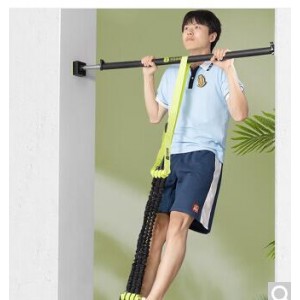 NNSTAR夺冠体育中考引体向上助力带单杠辅助带健身弹力带多功能家用运动器材 青春绿75KG