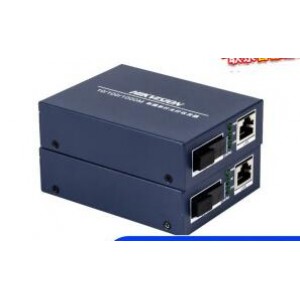 海康威视光纤收发器 百兆千兆网络监控单模单纤光电转换器家庭商用远距离传输光纤传输器安防设备 【百兆一对】DS-3D01T/R-20E(SC)