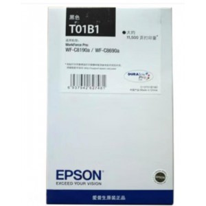 爱普生（EPSON）T01B2青色原装墨盒 (适用WF-C8690a/WF-C8190a机型) 约8000页