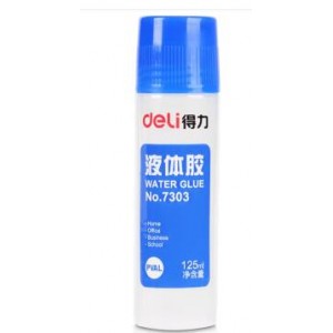 得力7303液体胶(无色)(125ml/瓶)