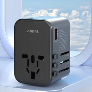 飞利浦（PHILIPS）快充旅行转换插头英标欧标美标澳标日本适用（单位：个）