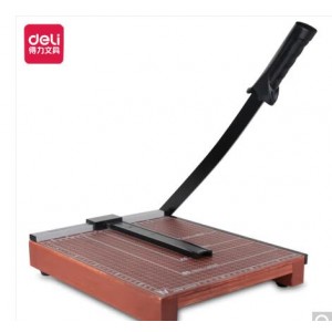 得力 8004 木质切纸机 裁纸机 300mm*250mm