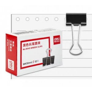 得力 2731507 9545 黑色 19mm  12个/盒