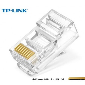 TP-LINK  TL-EH5e01-100  超五类非屏蔽网络水晶头 盒