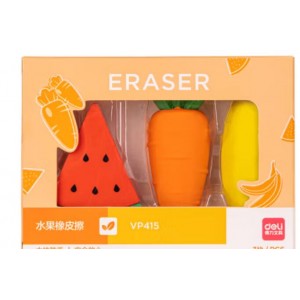 得力 水果橡皮擦（单位：个）