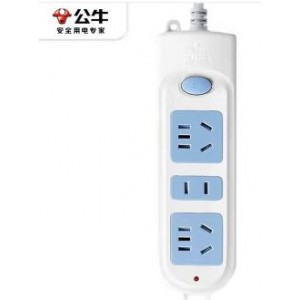 公牛拖线板 10米 3插位 GN-606