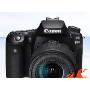 佳能（Canon）EOS 90D 18-135 USM套机/含128GB SD卡及普通包   单位：套