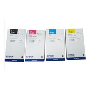 爱普生T01B原装墨盒 适用于爱普生WF-C8690a WF-C8190a原装墨盒 T01B墨盒一套四色 销售单位：套