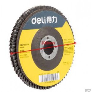 品牌：得力  型号：DL66021  产品：角磨机百叶片 销售单位：片