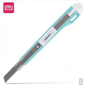 得力(Deli) 2031 混色 小号 0.4*9*80mm 美工刀（ 单位：把）