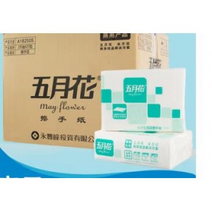 五月花（Mayflower）A18250S  200抽*20包擦手纸（ 单位：箱）