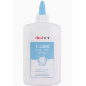 得力  240毫升  手工白乳胶（销售单位：个）