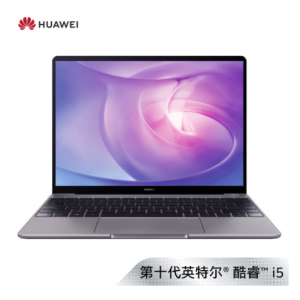 华为(HUAWEI)MateBook 13 2020款全面屏轻薄性能笔记本电脑 十代酷睿(i5 16G 512G MX250 触控屏 多屏协同)灰