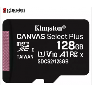 金士顿（Kingston） 100M/S SDCS2 128GB 高速TF(Micro SD) U1存储卡