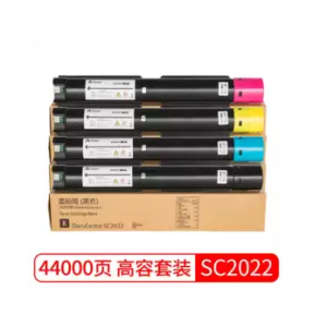 富士施乐CT202952/CT202957/CT202958/CT202956，一套，黑，红，黄，青，四色使用机型，SC2022