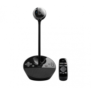 罗技（Logitech）BCC950 商务高清会议视频摄像头 才艺主播摄像头 遥控远程操作摄像头 黑色，销售单位：台