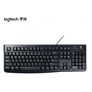 罗技（Logitech）K120 有线键盘  黑色