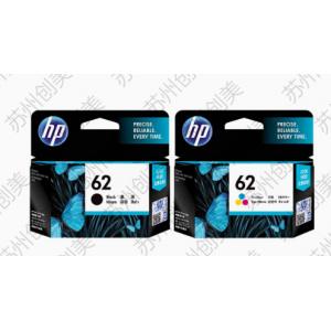 惠普（HP）62墨盒   62标准容量黑色彩色套装(销售单位：套)