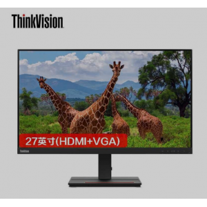 联想 ThinkVision S27e-20 27英寸显示器