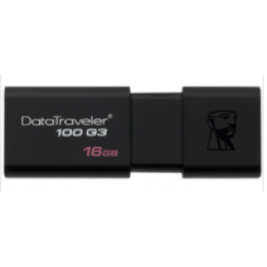 金士顿 DT100G3雅黑色 16G USB3.0 U盘 单位：个